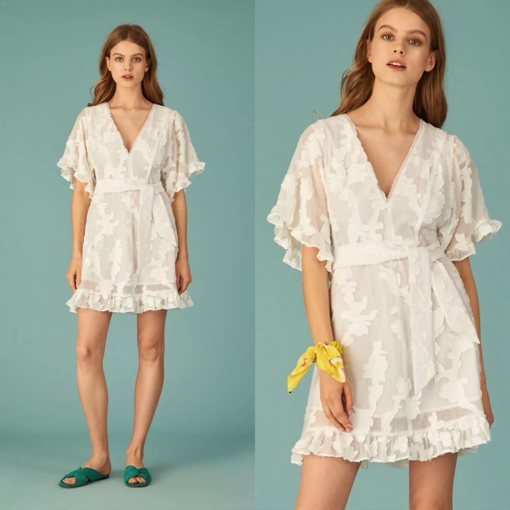 Tanya taylor gabriela floral cotton poplin dress FINAL PRICE NO OFFERS